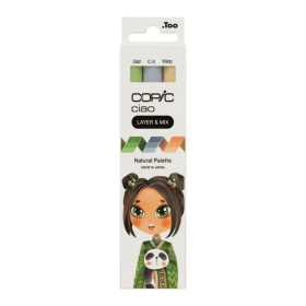 Copic Layer & Mix: MANGA Natural Palette (3 Uni)