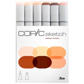 Copic Sketch Set de 6 - Tonos Piel