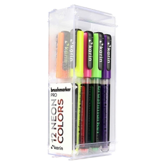  Karin Brushmarker PRO - Set 12 Neon Colors