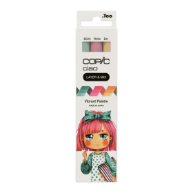 Copic Layer & Mix: MANGA Vibrant Palette (3 Uni)