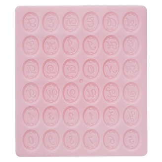 PADICO Clay Mold (Molde para arcilla Semi-Rígido) - Alphabet