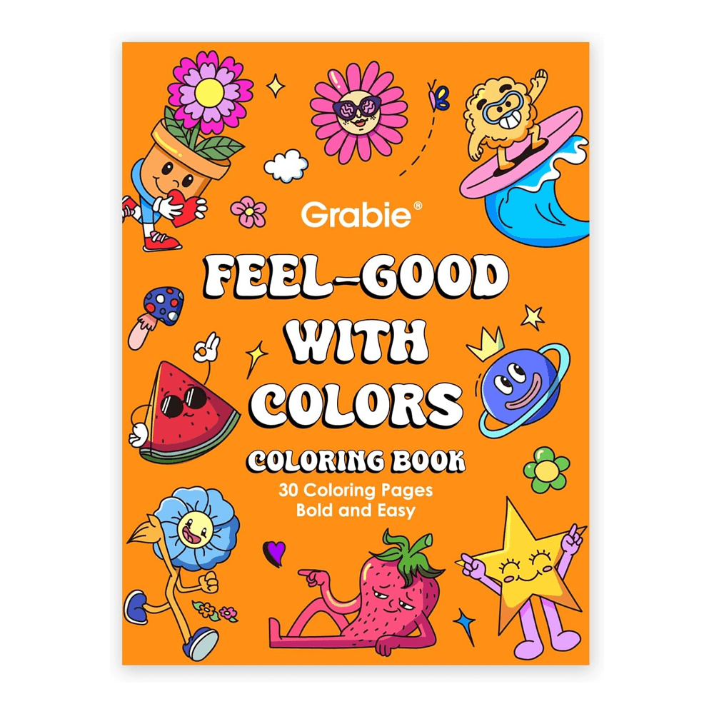 Grabie Feel Good with Colors Libro para Colorear - 30 páginas 120 gsm