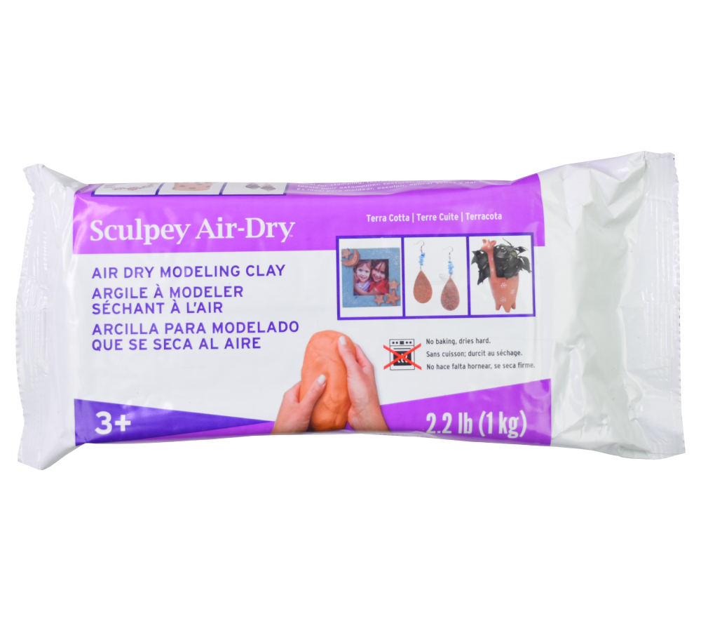 Sculpey Model Air Arcilla de secado al aire Terracota- 2.2 lb (1 kg)