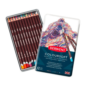 Derwent Coloursoft (Lapicés de Colores) - Set de 12
