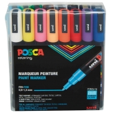 Posca PC-3M (0.9 - 1.3mm) - Set de 16 Colores Basicos