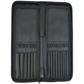 Estuche Plegable Pinceles Largos - 15 Espacios