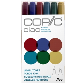 Copic Ciao Set de 6 - Jewel Tones