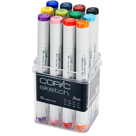 Copic Sketch Set de 12 Colores