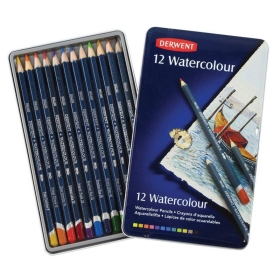 Derwent Watercolour (Lapicés Acuarelables) - Set de 12