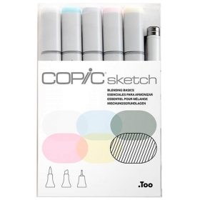 Copic Sketch Set de 6 - Blending Basics