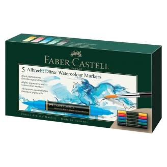Faber-Castell Watercolour Markers - Set de 5