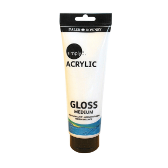 Daler Rowney Simply - Medium Acrílico Brillante 250 ml