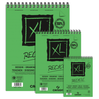 Canson XL Recycle Croquera 160 Gsm (Disponible en 3 medidas) 