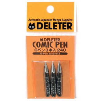 DELETER Plumillas G-Pen (Set de 3) 