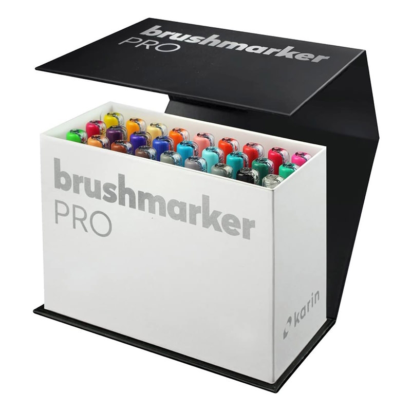  Karin Brushmarker PRO - Mini Box 26 COLORS + 1 blender