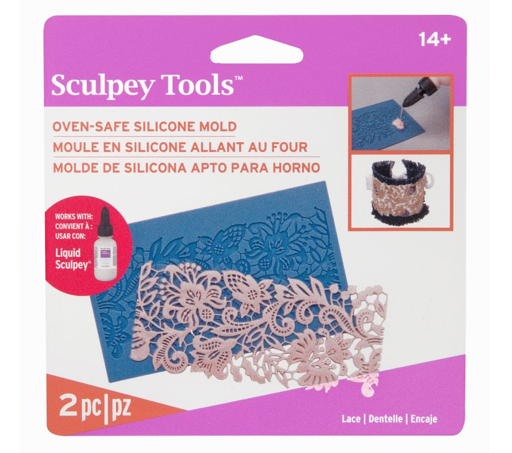 Sculpey molde de silicona - Lace