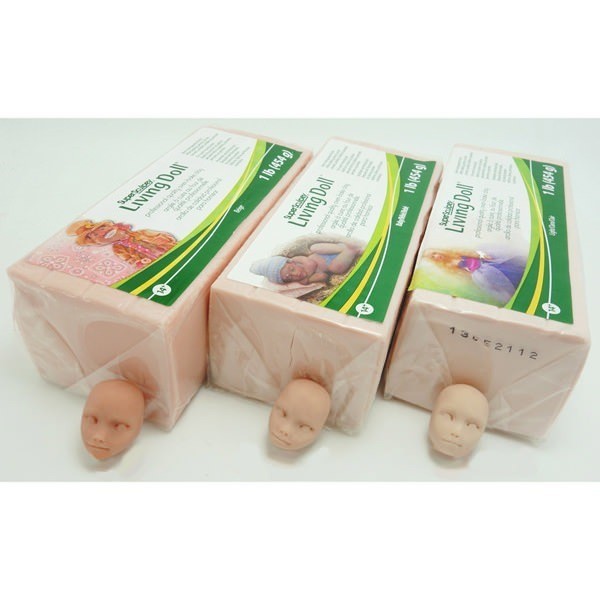 Super Sculpey Living Doll Beige 1 lb (454 g)