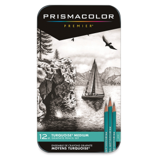  Prismacolor Premier Turquoise Sketching pencils(Lápices Grafito) - Set de 12