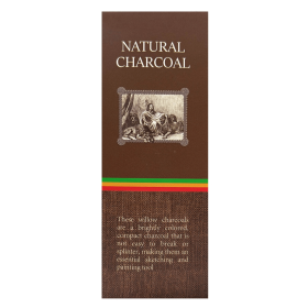 Barras de Carboncillo Vegetal - 10 unidades ( 3-6 mm)
